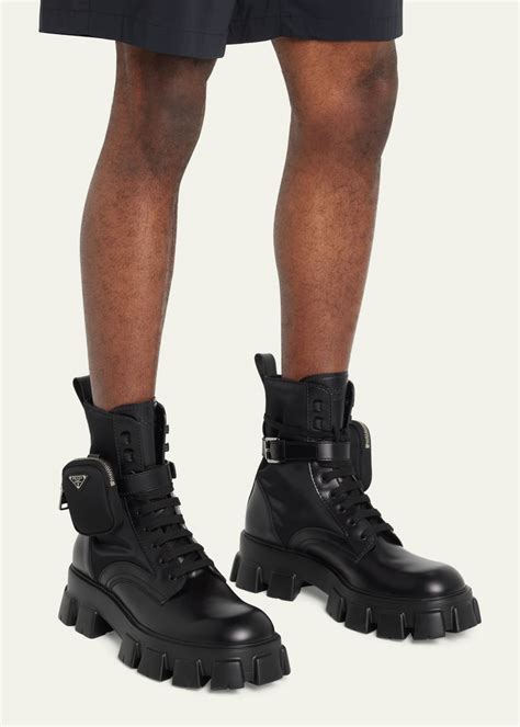 prada mens boots sizing|prada boots men's price.